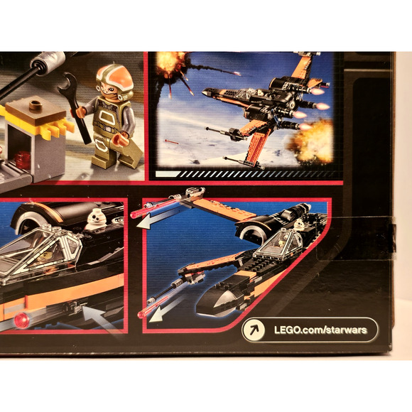 POE'S X-WING FIGHTER Star Wars LEGO Set #75102 NEW Sealed RETIRED Unopened - Picture 15 of 16